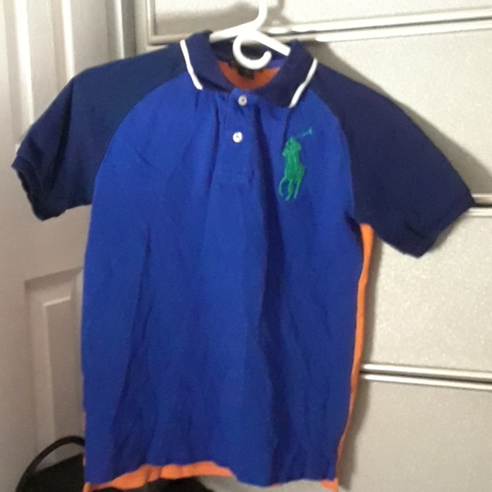 Multi color polo shirt